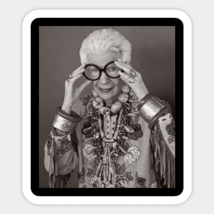 Iris Apfel Sticker